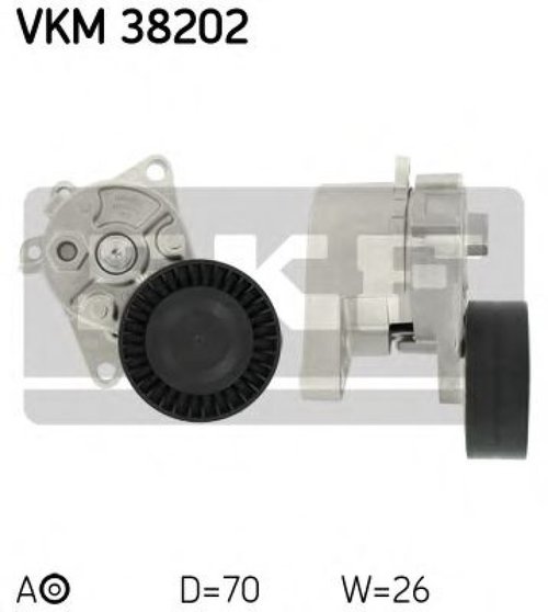 Rola intinzator,curea transmisie BMW X5 (E53) (2000 - 2006) SKF VKM 38202 piesa NOUA