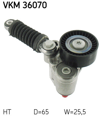 Rola intinzator,curea transmisie centru dreapta (VKM36070 SKF) RENAULT