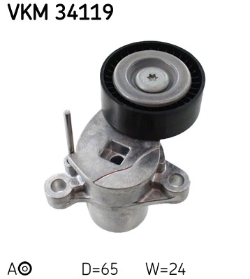 Rola intinzator,curea transmisie centru (VKM34119 SKF) FORD