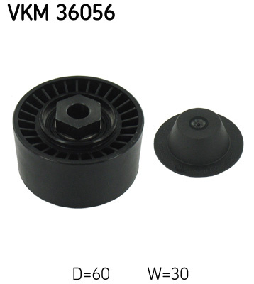 Rola intinzator,curea transmisie centru (VKM36056 SKF) RENAULT