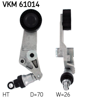 Rola intinzator,curea transmisie centru (VKM61014 SKF) TOYOTA