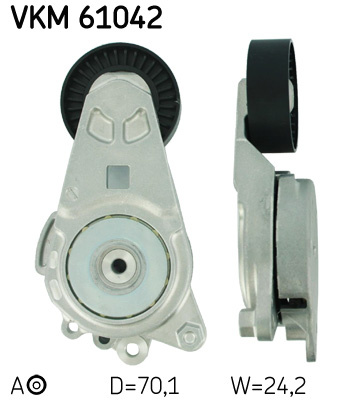 Rola intinzator,curea transmisie centru (VKM61042 SKF) TOYOTA
