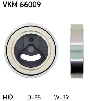 Rola intinzator,curea transmisie centru (VKM66009 SKF) SUZUKI