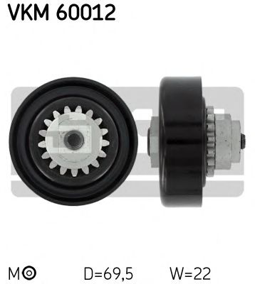 Rola intinzator,curea transmisie CHEVROLET AVEO Hatchback (T250, T255) (2007 - 2016) SKF VKM 60012 piesa NOUA