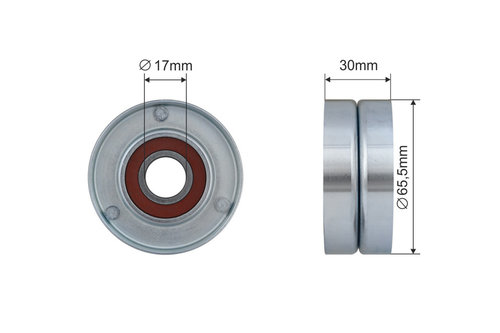 ROLA INTINZATOR CUREA TRANSMISIE, CHRYSLER 300 C, JEEP COMMANDER, GRAND CHEROKEE III, MERCEDES C T-M...