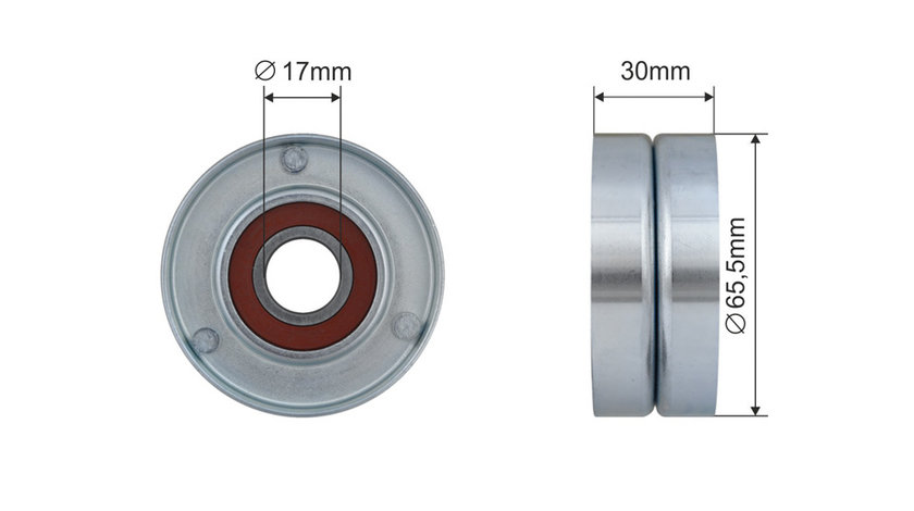 ROLA INTINZATOR CUREA TRANSMISIE, CHRYSLER 300 C, JEEP COMMANDER, GRAND CHEROKEE III, MERCEDES C T-MODEL (S203), C T-MODEL (S204), C (W203), C (W204), CLK (A209), CLK (C209), CLS (C219) 3.0 d 01.05-