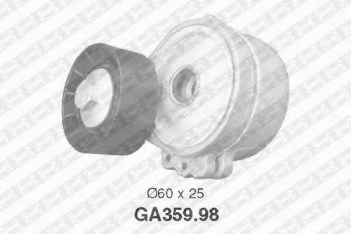 Rola intinzator,curea transmisie CITROEN BERLINGO (MF) (1996 - 2016) SNR GA359.98 piesa NOUA