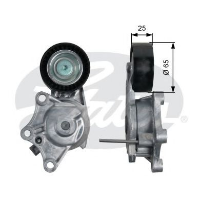 Rola intinzator,curea transmisie CITROEN BERLINGO caroserie (B9) (2008 - 2016) GATES T39187 piesa NOUA