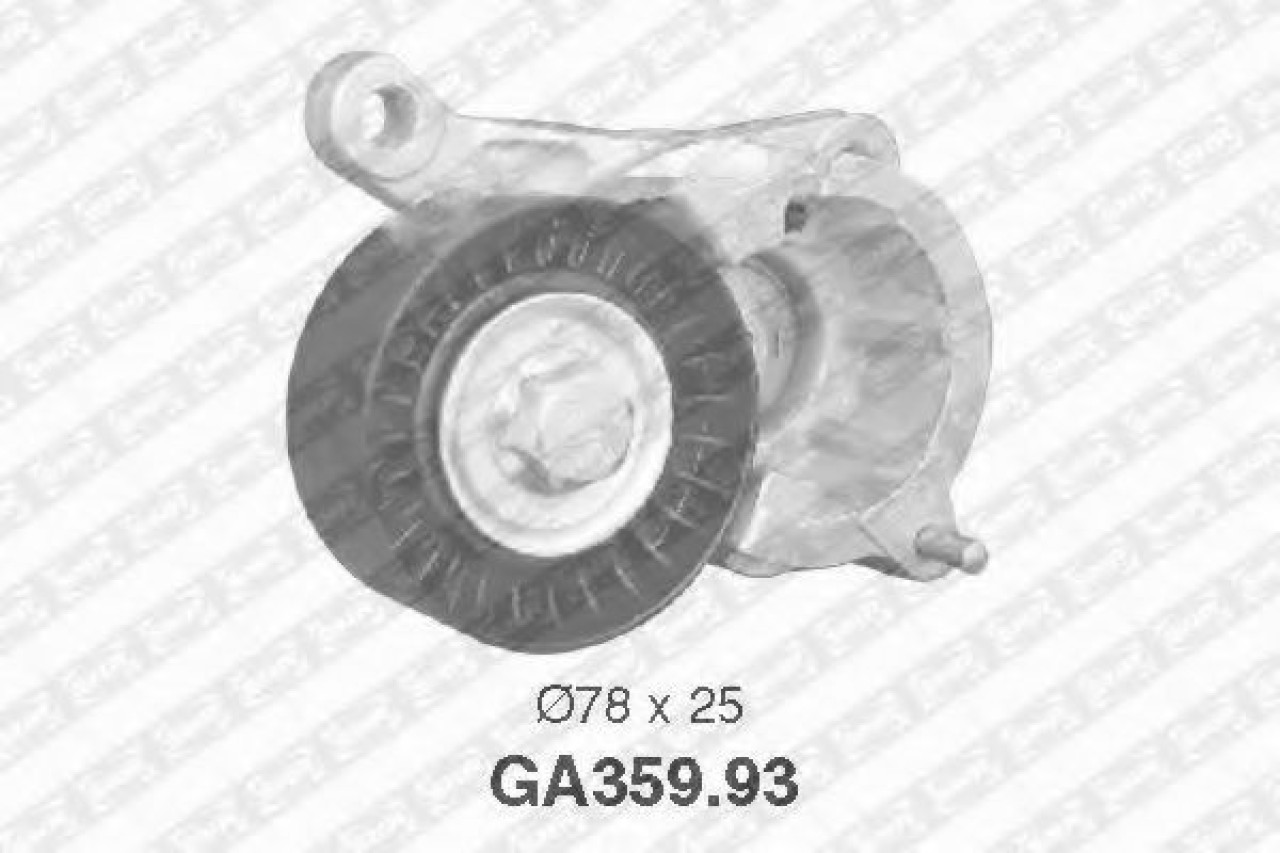 Rola intinzator,curea transmisie CITROEN C5 II (RC) (2004 - 2016) SNR GA359.93 piesa NOUA