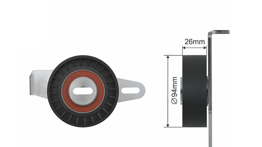 ROLA INTINZATOR CUREA TRANSMISIE, CITROEN JUMPER; PEUGEOT BOXER 2.5D 03.94-04.02