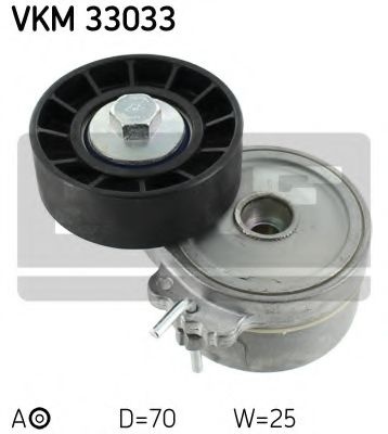 Rola intinzator,curea transmisie CITROEN XANTIA (X2) (1998 - 2003) SKF VKM 33033 piesa NOUA