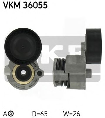 Rola intinzator,curea transmisie DACIA LOGAN MCV II (2013 - 2016) SKF VKM 36055 piesa NOUA