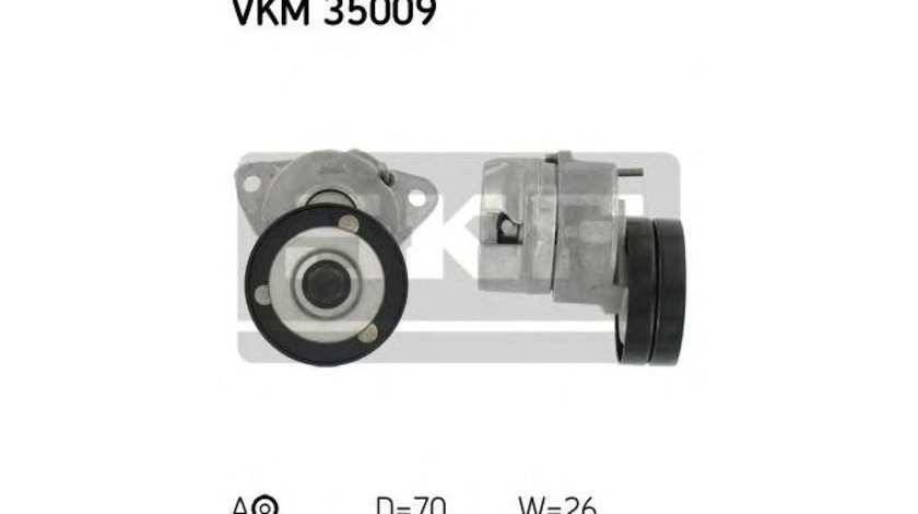 Rola intinzator,curea transmisie Daewoo EVANDA (KLAL) 2002-2016 #2 11986