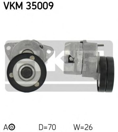 Rola intinzator,curea transmisie DAEWOO NUBIRA (KLAJ) (1997 - 2016) SKF VKM 35009 piesa NOUA