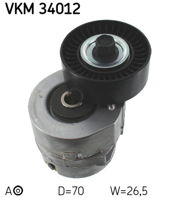 Rola intinzator,curea transmisie deasupra (VKM34012 SKF) FORD