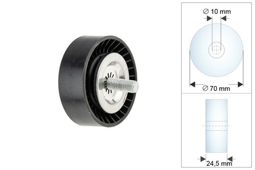 ROLA INTINZATOR CUREA TRANSMISIE, DODGE CALIBER 2.0, 2.4 07-, JEEP COMPASS/PATRIOT 2.0, 2.4 07-, CHR...