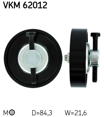 Rola intinzator,curea transmisie dreapta (VKM62012 SKF) NISSAN