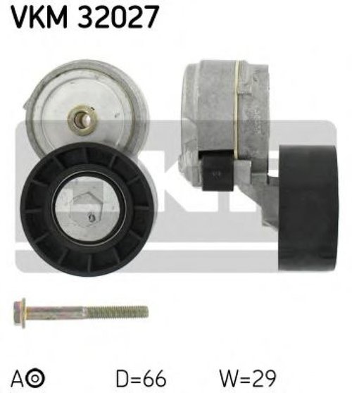 Rola intinzator,curea transmisie FIAT DOBLO Cargo (223) (2000 - 2016) SKF VKM 32027 piesa NOUA