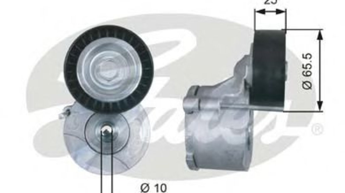 Rola intinzator,curea transmisie FIAT DOBLO Microbus (263, 152) (2009 - 2016) GATES T39281 piesa NOUA