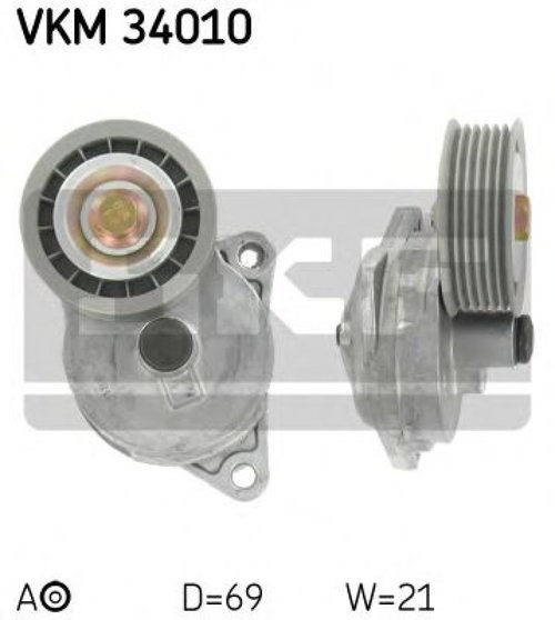 Rola intinzator,curea transmisie FORD FOCUS Limuzina (DFW) (1999 - 2007) SKF VKM 34010 piesa NOUA