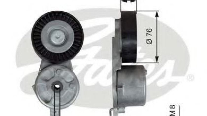 Rola intinzator,curea transmisie FORD MONDEO IV Turnier (BA7) (2007 - 2016) GATES T39141 piesa NOUA