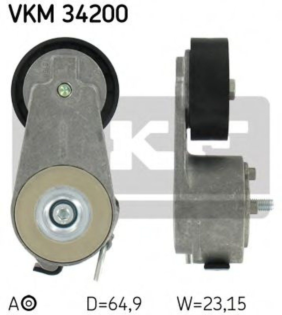 Rola intinzator,curea transmisie FORD S-MAX (WA6) (2006 - 2016) SKF VKM 34200 piesa NOUA