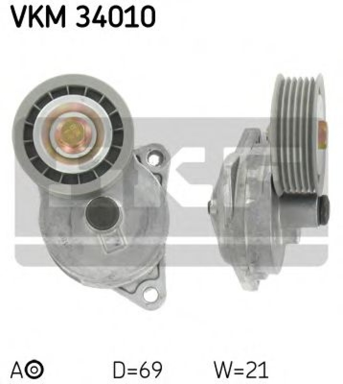 Rola intinzator,curea transmisie FORD TOURNEO CONNECT (2002 - 2016) SKF VKM 34010 piesa NOUA