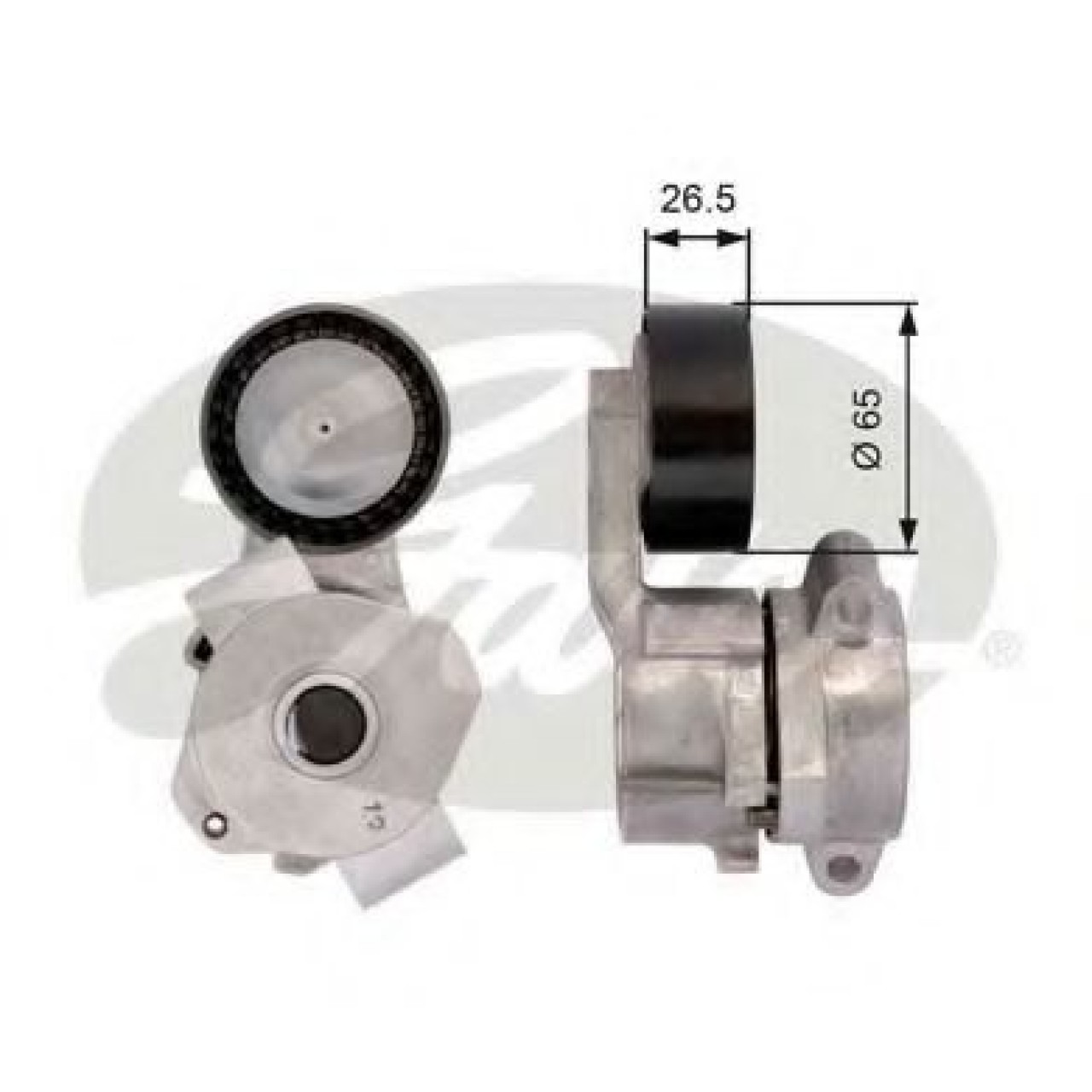 Rola intinzator,curea transmisie FORD TRANSIT CUSTOM caroserie (2012 - 2016) GATES T39107 piesa NOUA