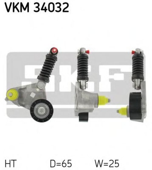 Rola intinzator,curea transmisie FORD TRANSIT platou / sasiu (FM, FN) (2000 - 2006) SKF VKM 34032 pi...