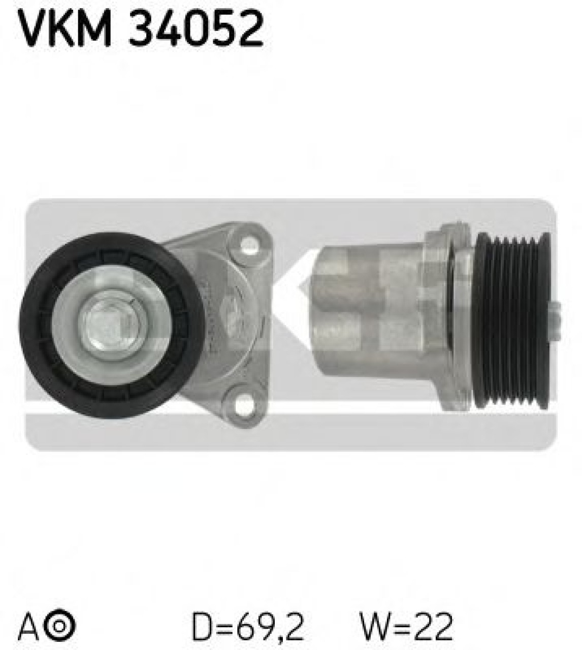 Rola intinzator,curea transmisie FORD TRANSIT platou / sasiu (2006 - 2014) SKF VKM 34052 piesa NOUA