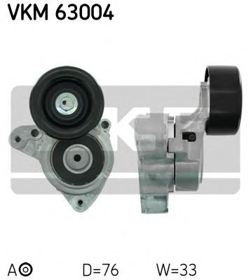 Rola intinzator,curea transmisie HONDA ACCORD VII (CM) (2002 - 2008) SKF VKM 63004 piesa NOUA