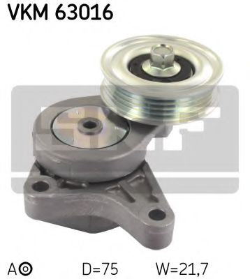 Rola intinzator,curea transmisie HONDA CIVIC VIII Limuzina (FD, FA) (2005 - 2012) SKF VKM 63016 pies...