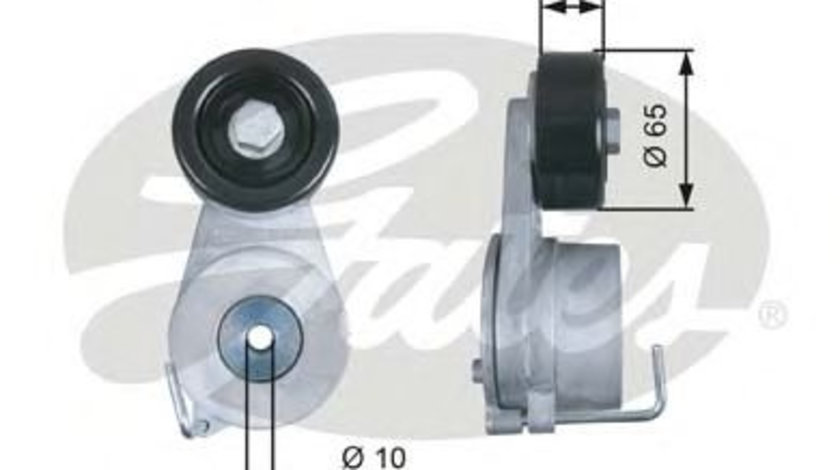 Rola intinzator,curea transmisie HYUNDAI GRAND SANTA FE (2013 - 2016) GATES T39275 piesa NOUA