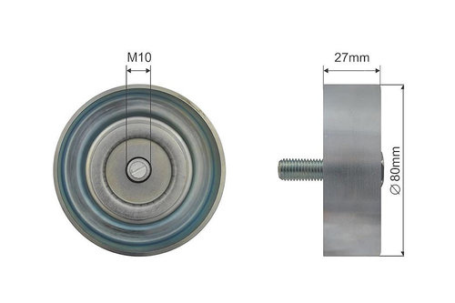 ROLA INTINZATOR CUREA TRANSMISIE, HYUNDAI GRAND SANTA F, IX35, SANTA F II, SANTA F III; KIA CARNIVAL...