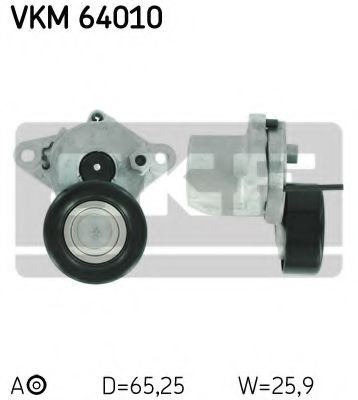 Rola intinzator,curea transmisie HYUNDAI MATRIX (FC) (2001 - 2010) SKF VKM 64010 piesa NOUA