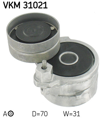 Rola intinzator,curea transmisie inferior stanga (VKM31021 SKF) AUDI,VW