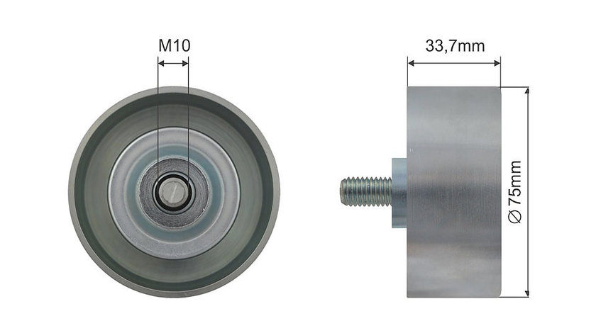 ROLA INTINZATOR CUREA TRANSMISIE, INFINITI FX35/FX37/FX50 08-14, G35/37 06-13, NISSAN 350Z 02-08, 370Z