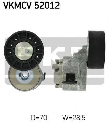 Rola intinzator,curea transmisie IVECO DAILY IV autobasculanta (2006 - 2011) SKF VKMCV 52012 piesa N...