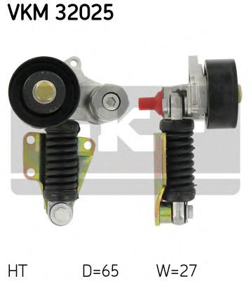 Rola intinzator,curea transmisie LANCIA THESIS (841AX) (2002 - 2009) SKF VKM 32025 piesa NOUA