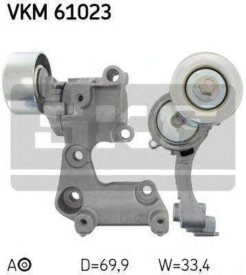 Rola intinzator,curea transmisie LEXUS IS C (GSE2_) (2009 - 2016) SKF VKM 61023 piesa NOUA