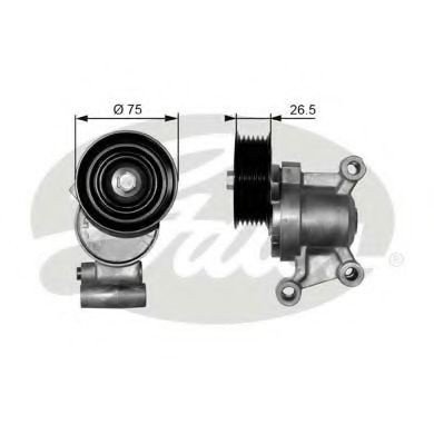 Rola intinzator,curea transmisie MAZDA 5 (CW) (2010 - 2016) GATES T38357 piesa NOUA