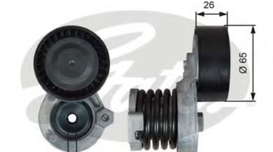 Rola intinzator,curea transmisie MERCEDES A-CLASS (W176) (2012 - 2016) GATES T39340 piesa NOUA