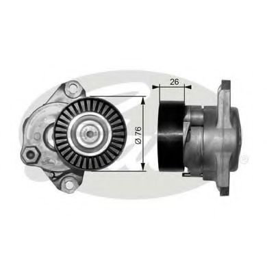 Rola intinzator,curea transmisie MERCEDES C-CLASS (W204) (2007 - 2014) GATES T38319 piesa NOUA