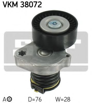 Rola intinzator,curea transmisie MERCEDES CLK Cabriolet (A209) (2003 - 2010) SKF VKM 38072 piesa NOU...