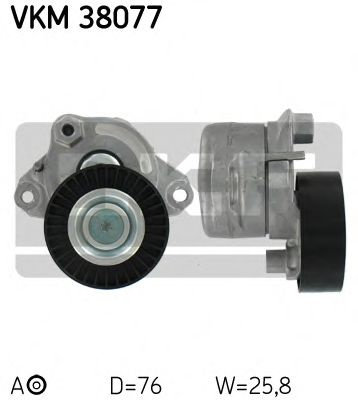Rola intinzator,curea transmisie MERCEDES CLS (C219) (2004 - 2011) SKF VKM 38077 piesa NOUA
