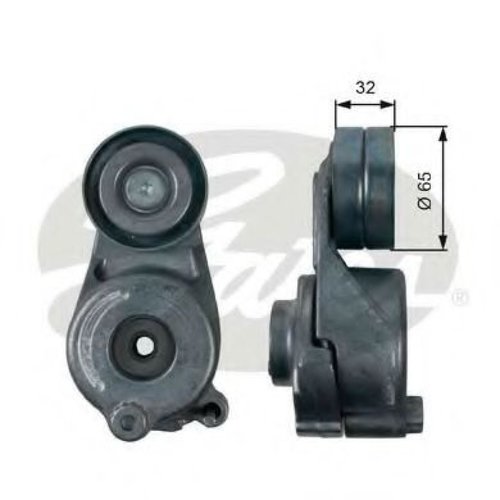 Rola intinzator,curea transmisie MERCEDES R-CLASS (W251, V251) (2006 - 2016) GATES T39208 piesa NOUA