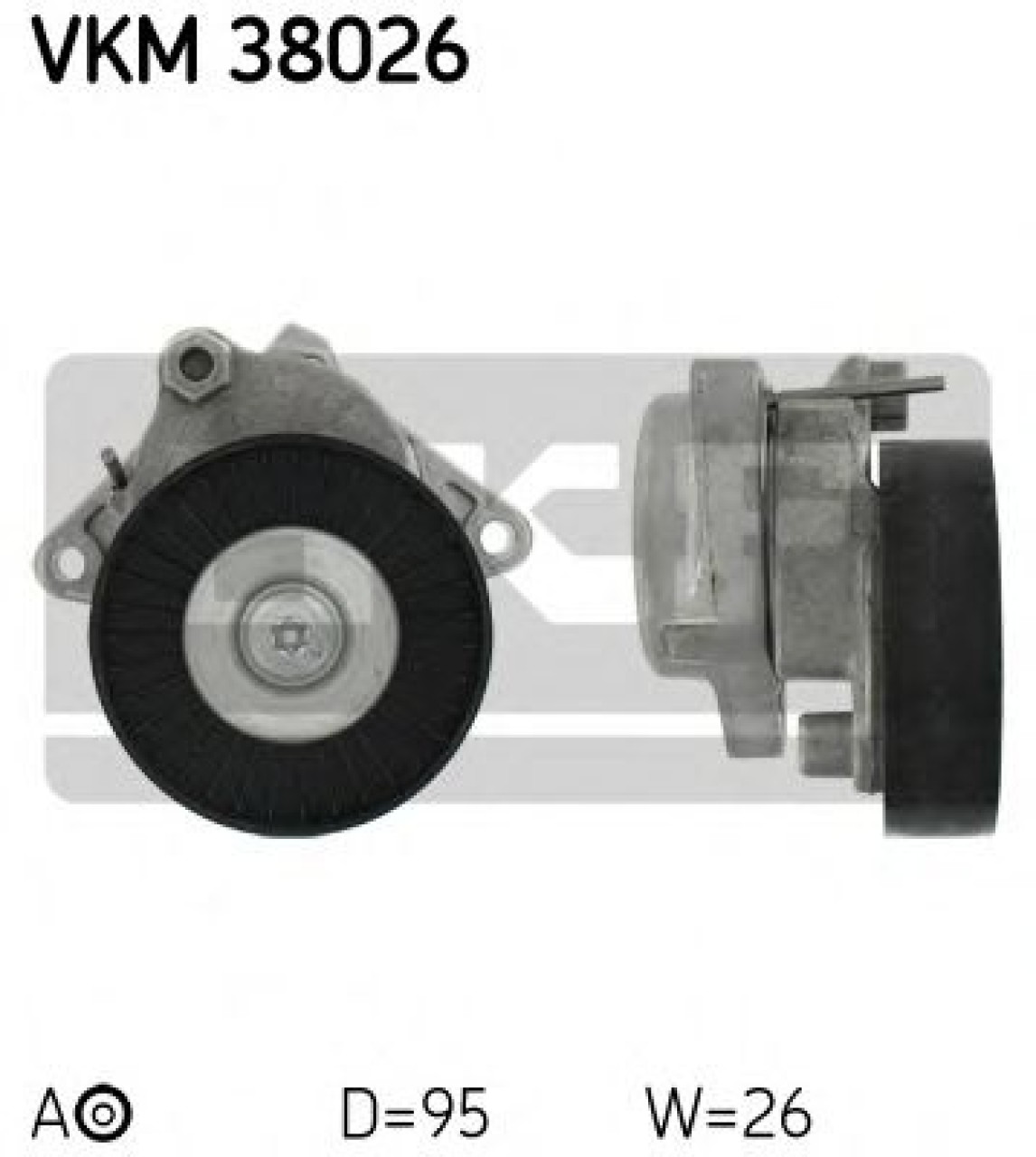 Rola intinzator,curea transmisie MERCEDES S-CLASS Cupe (C215) (1999 - 2006) SKF VKM 38026 piesa NOUA