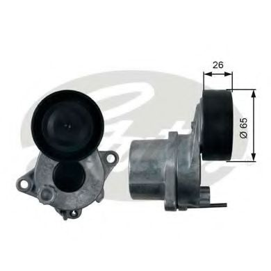 Rola intinzator,curea transmisie MERCEDES VIANO (W639) (2003 - 2016) GATES T39166 piesa NOUA
