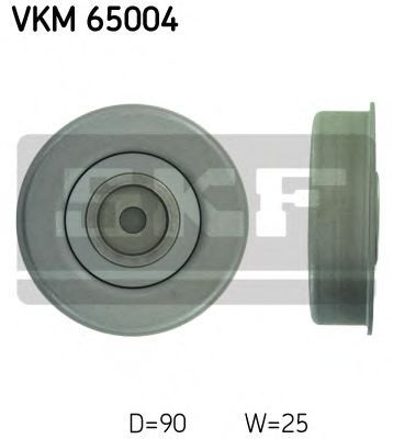 Rola intinzator,curea transmisie MITSUBISHI PAJERO PININ (H6_W, H7_W) (1999 - 2007) SKF VKM 65004 pi...