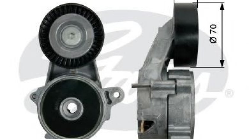 Rola intinzator,curea transmisie MITSUBISHI LANCER Limuzina (CY, CZ) (2007 - 2016) GATES T39227 piesa NOUA